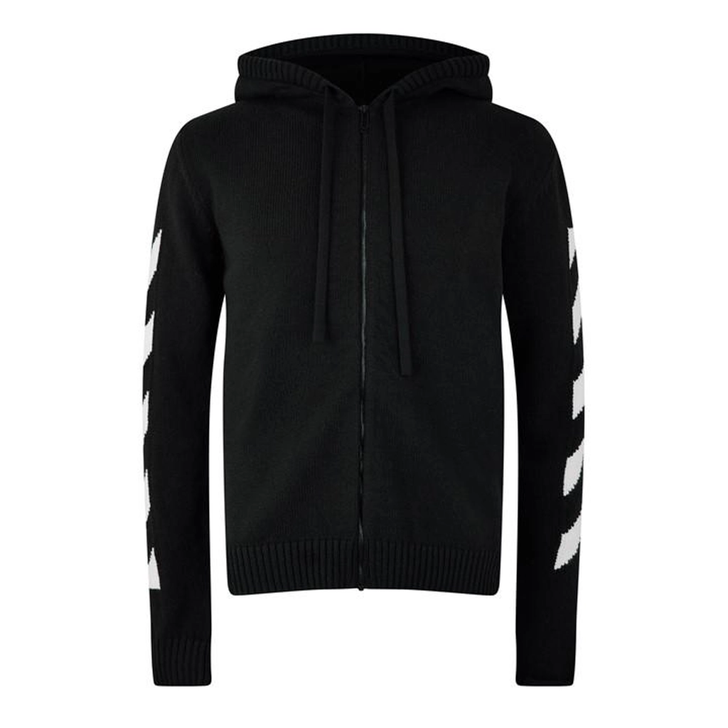 Off White Off Diag Arrow Kni - Black